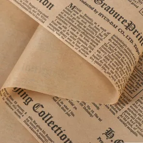 Бумага упаковочная крафт